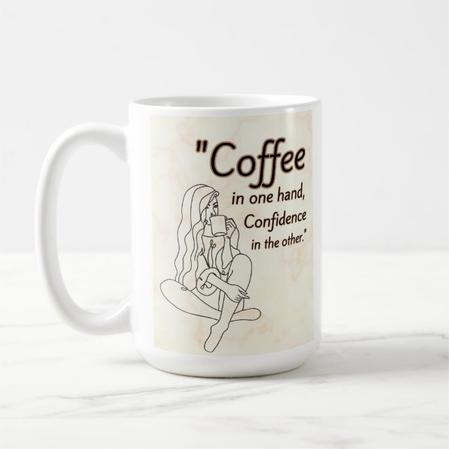 Taza De Café cita de café (Izquierda)