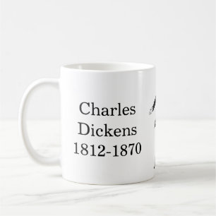 Taza De Café Cita de Charles Dickens en libros