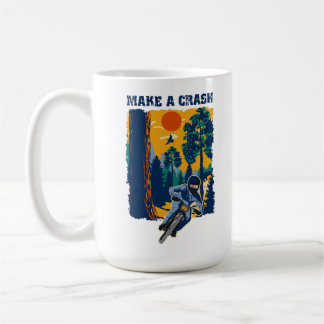 Taza De Café Cita de ciclismo de montaña regalo divertido para