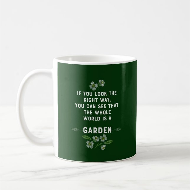 Taza De Café Cita de Coffee Mug en The Secret Garden (Izquierda)