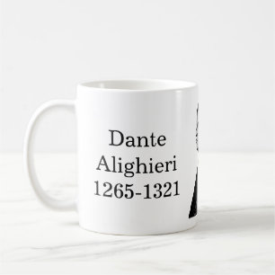 Taza De Café Cita de Dante Alighieri en Verse