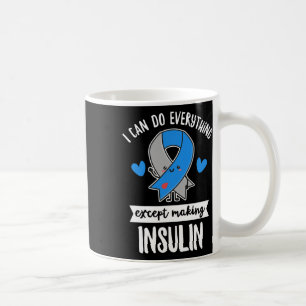 Taza De Café Cita de diabetes para un diabético T1D