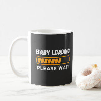 Taza De Café Cita de embarazo divertida para bebés