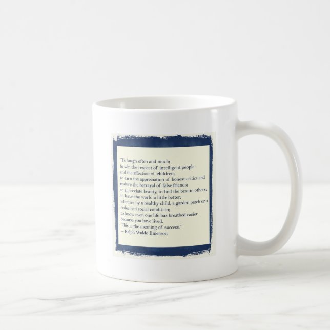 Taza De Café Cita de Emerson (Derecha)