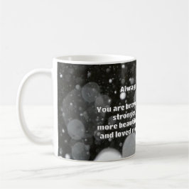 Taza De Café Cita de Empath Bravery Positive Animation