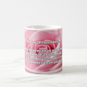Taza De Café Cita de Empath Bravery Positive Animation