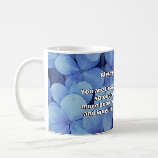 Taza De Café Cita de Empath Bravery Positive Animation (Izquierda)