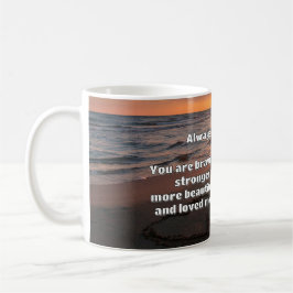 Taza De Café Cita de Empath Bravery Positive Animation