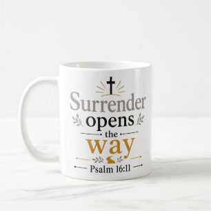 Taza De Café Cita de Escrituras en Casa Rinde el Camino