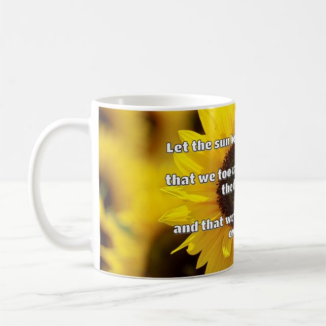 Taza De Café Cita de estímulo positiva de Empath Shine (Izquierda)