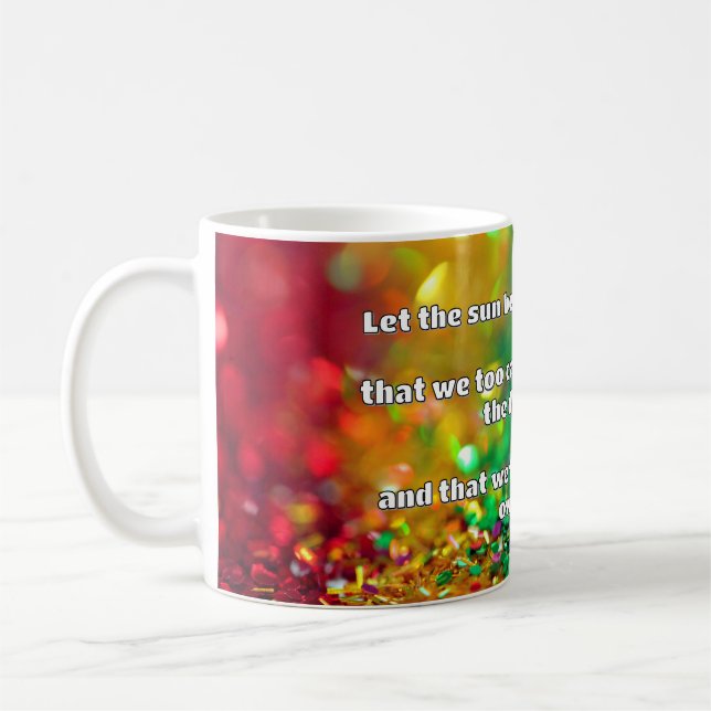 Taza De Café Cita de estímulo positiva de Empath Shine (Izquierda)