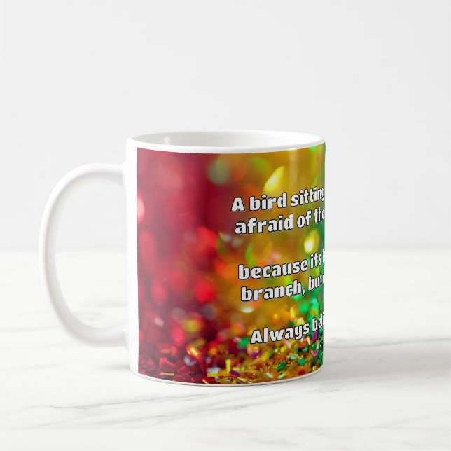 Taza De Café Cita de estímulo positivo de Empath Belig (Izquierda)