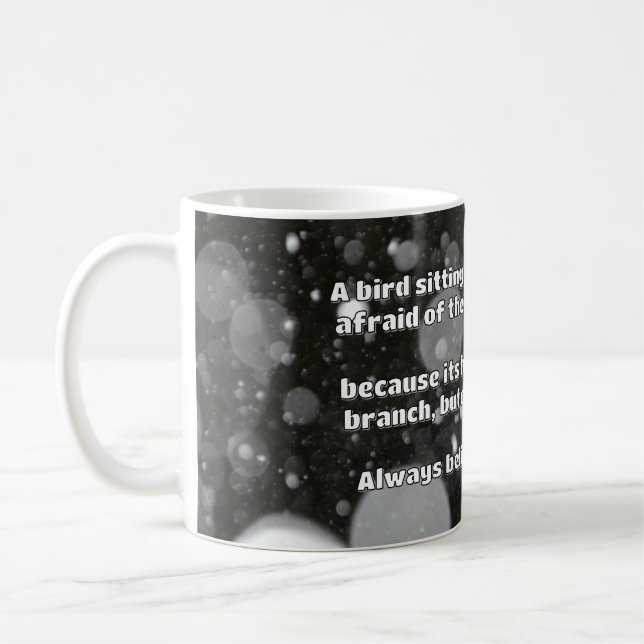 Taza De Café Cita de estímulo positivo de Empath Belig (Izquierda)