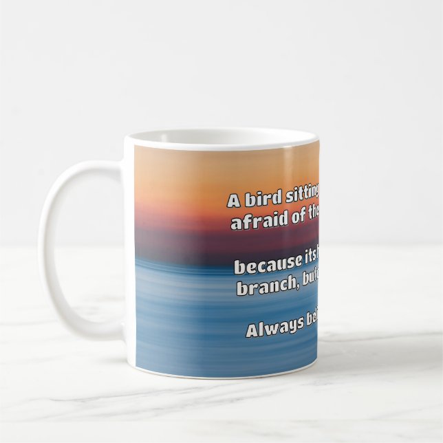 Taza De Café Cita de estímulo positivo de Empath Belig (Izquierda)