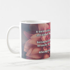 Taza De Café Cita de estímulo positivo de Empath Belig