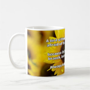 Taza De Café Cita de estímulo positivo de Empath Belig