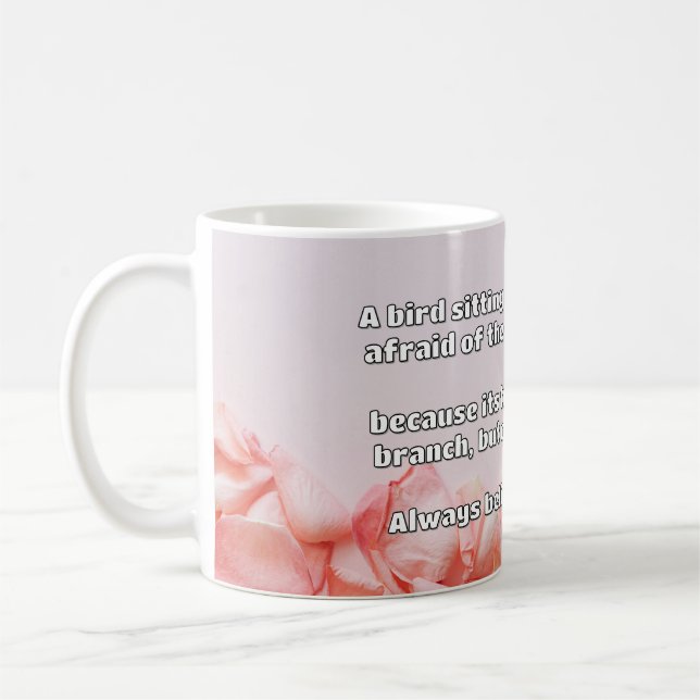 Taza De Café Cita de estímulo positivo de Empath Belig (Izquierda)
