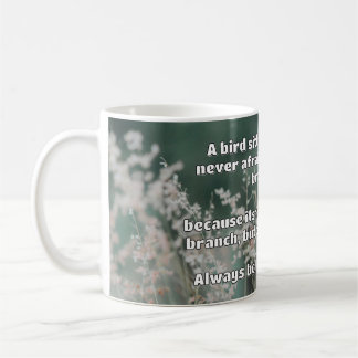 Taza De Café Cita de estímulo positivo de Empath Belig