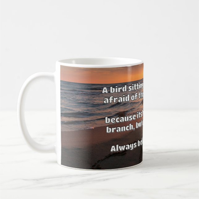 Taza De Café Cita de estímulo positivo de Empath Belig (Izquierda)