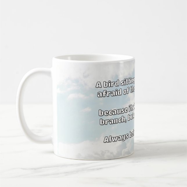 Taza De Café Cita de estímulo positivo de Empath Belig (Izquierda)