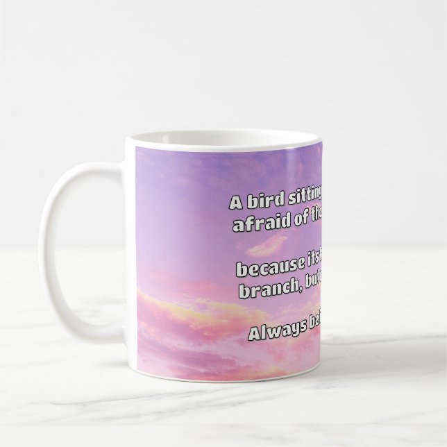 Taza De Café Cita de estímulo positivo de Empath Belig (Izquierda)