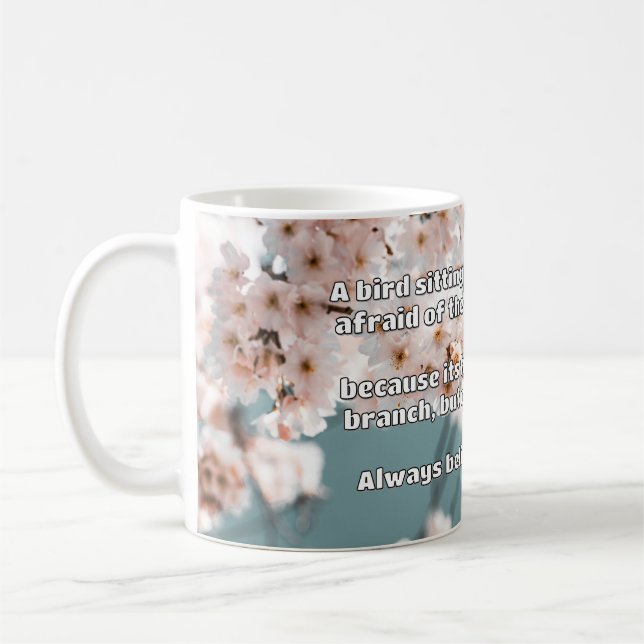 Taza De Café Cita de estímulo positivo de Empath Belig (Izquierda)