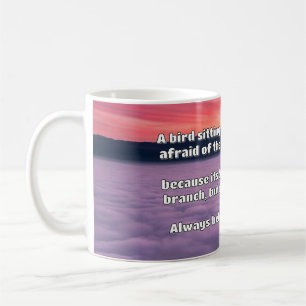 Taza De Café Cita de estímulo positivo de Empath Belig