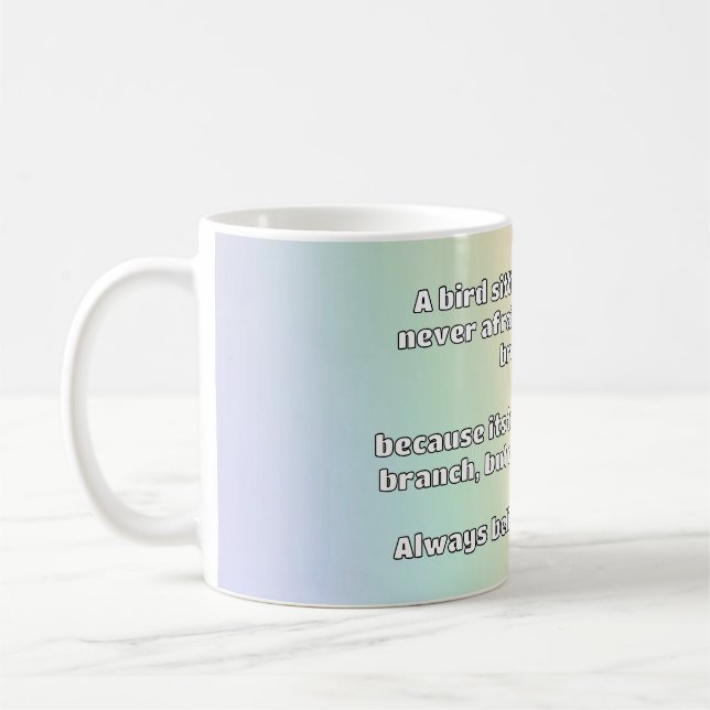 Taza De Café Cita de estímulo positivo de Empath Belig (Izquierda)