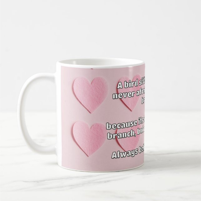 Taza De Café Cita de estímulo positivo de Empath Belig (Izquierda)