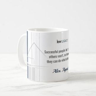Taza De Café Cita de Éxito Servicios de Inmuebles / Hogar