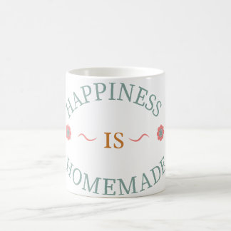 Taza De Café Cita de Felicidad Adorable Es Repostería Casera