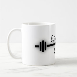 Taza De Café Cita de fitness: Live Love Lift