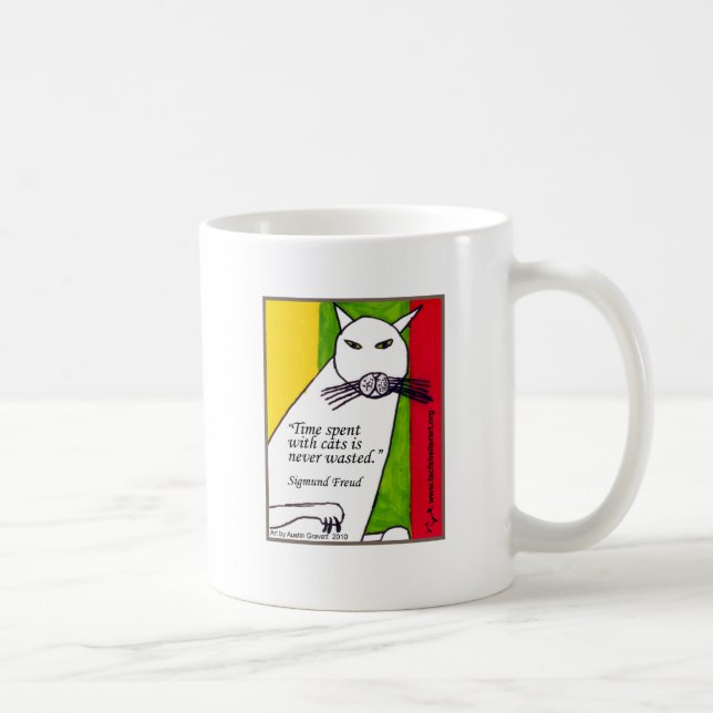 Taza De Café Cita de Freud (Derecha)