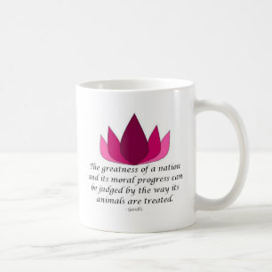 Taza De Café Cita de Gandhi