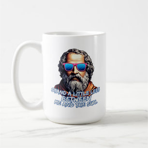 Taza De Café Cita de Guay Diogenes