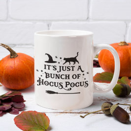 Taza De Café Cita de Hocus Pocus Black Halloween
