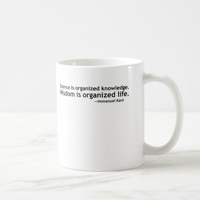 Taza De Café Cita de Immanuel Kant
