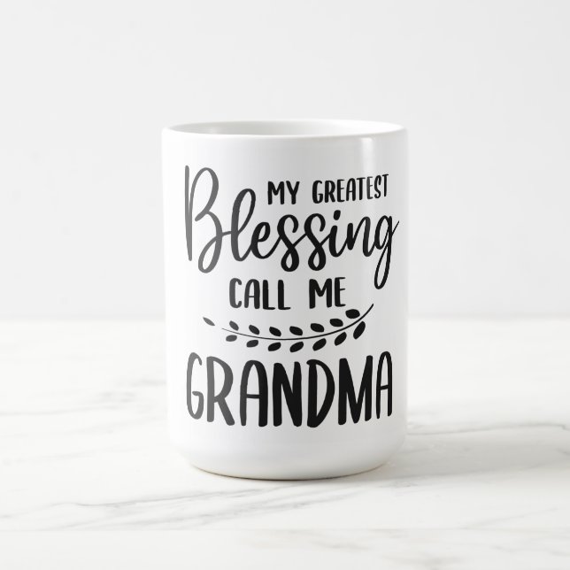 Taza De Café Cita de la abuela Coffee Mug (Centro)