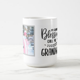 Taza De Café Cita de la abuela con foto