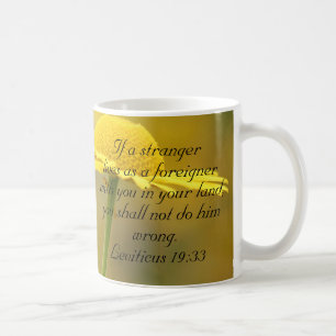 Taza De Café Cita de la Biblia del Antiguo Testamento - Levític