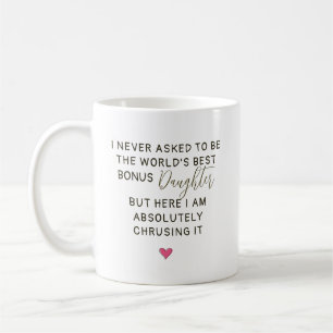 Taza De Café Cita de la Mejor Hija Adicional del Mundo