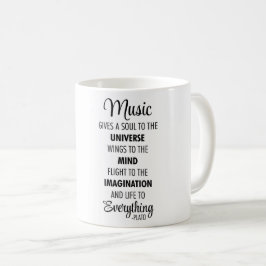 Taza De Café Cita de la música