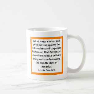 Taza De Café Cita de las chorreadoras de Bernie