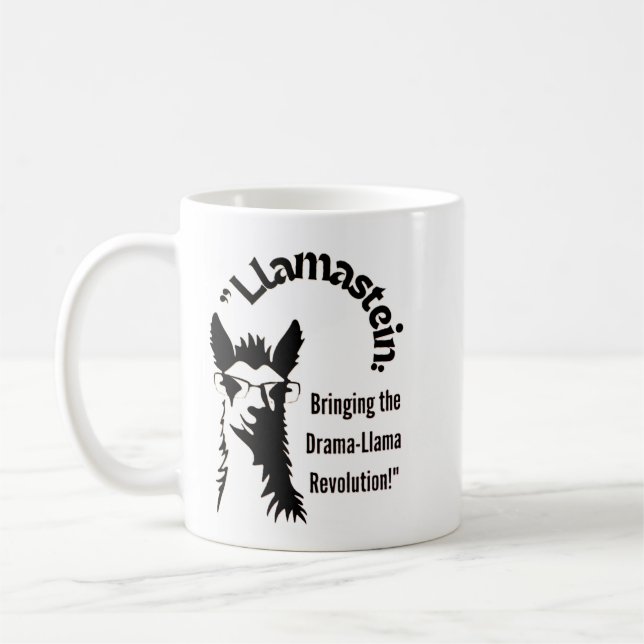 TAZA DE CAFÉ CITA DE LLAMA (Izquierda)