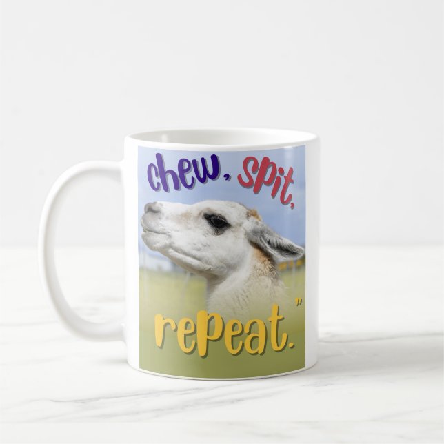 TAZA DE CAFÉ CITA DE LLAMA (Izquierda)