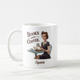 Taza De Café Cita de Lover para libros y libros de café