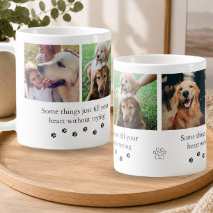 Taza De Café Cita de mascota adorable personalizada con foto Co
