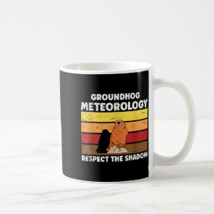 Taza De Café Cita de meteorología del día de la marmota para me