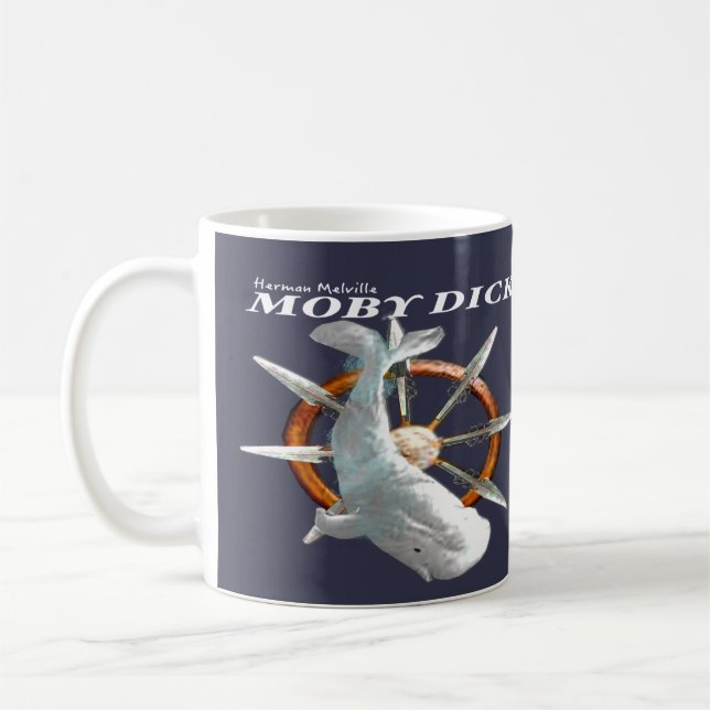 Taza De Café Cita de Moby Dick (Izquierda)