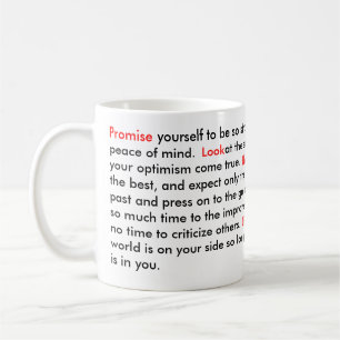Taza De Café Cita de motivación